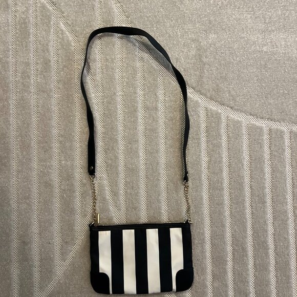 Juicy Couture Malibu Nylon Striped Crossbody Bag w/ Gold Hardware - Picture 4 of 7